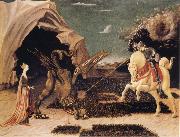 UCCELLO, Paolo St George and the Dragon Spain oil painting artist